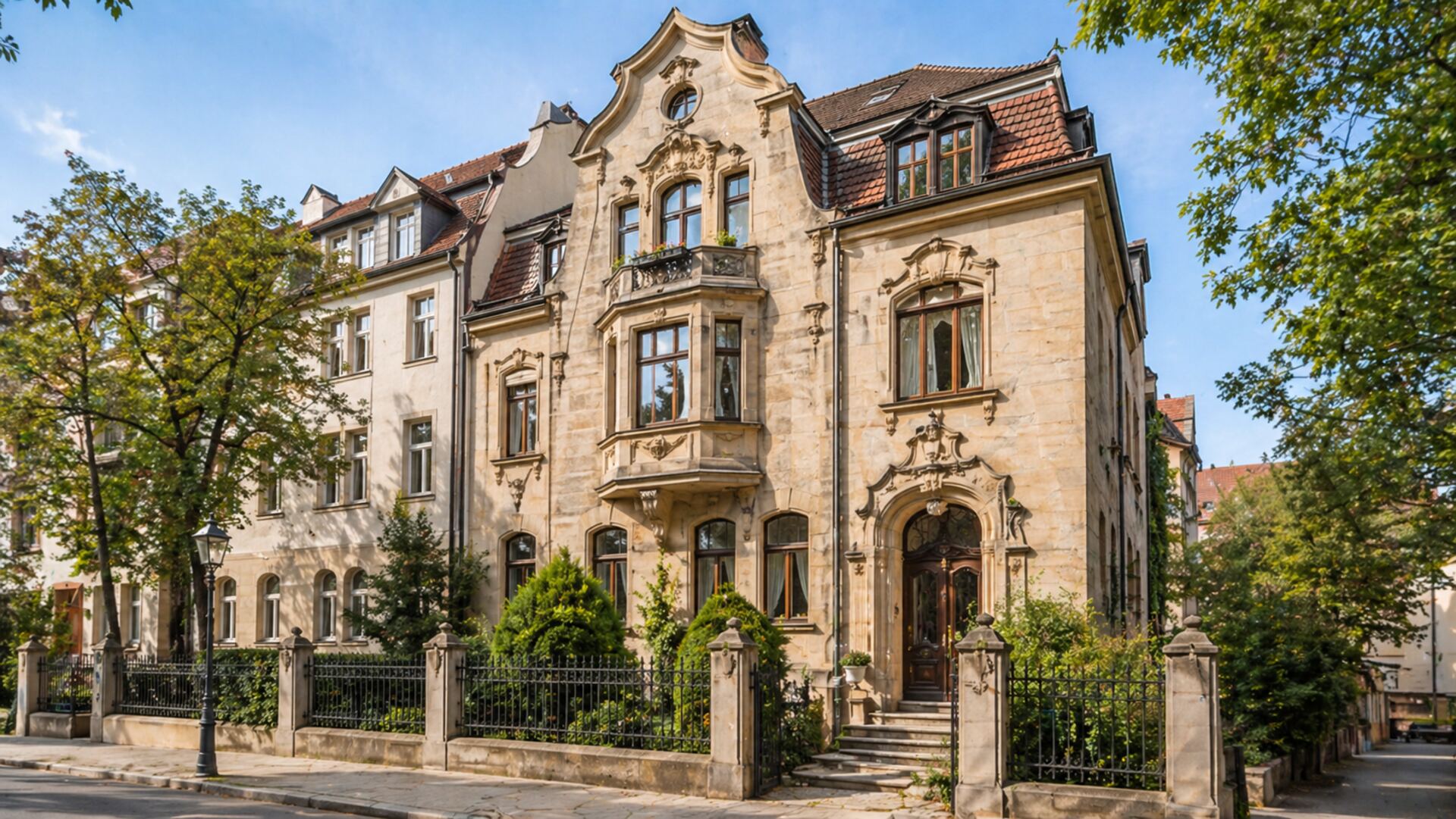 Repräsentativer Altbau im gehobenen Segment — typisches Off-Market-Objekt von K&B.PS in Mittelfranken